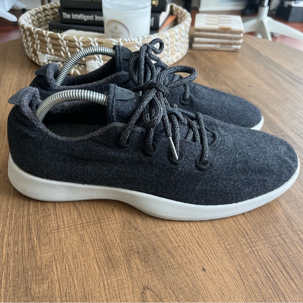 Allbirds Shoes Wool Runners Navy Blue Walking Running Sneakers Size 11 Mens